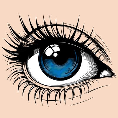 realistic eye