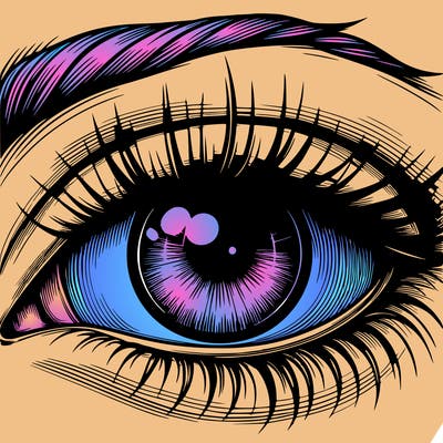 realistic eye