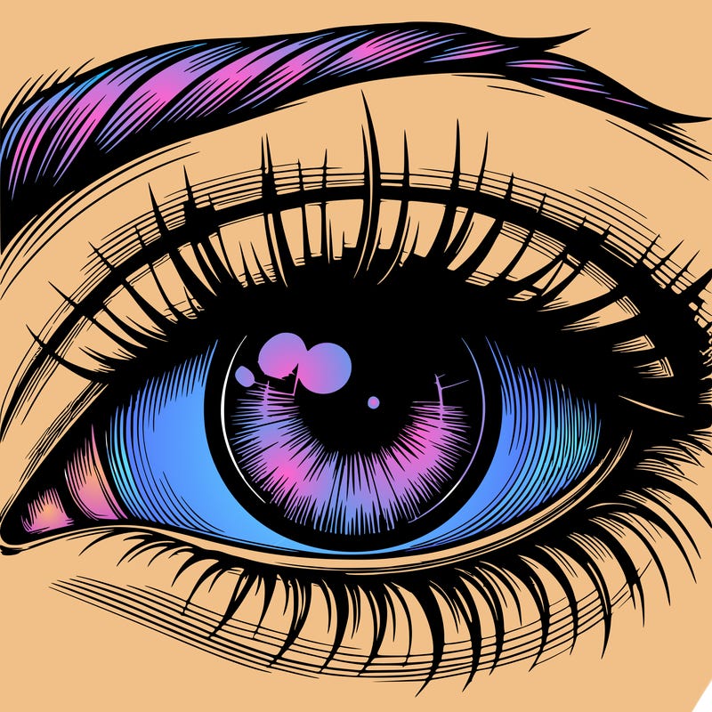 realistic eye