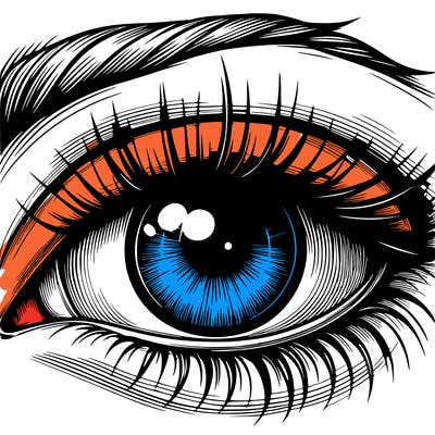 realistic eye