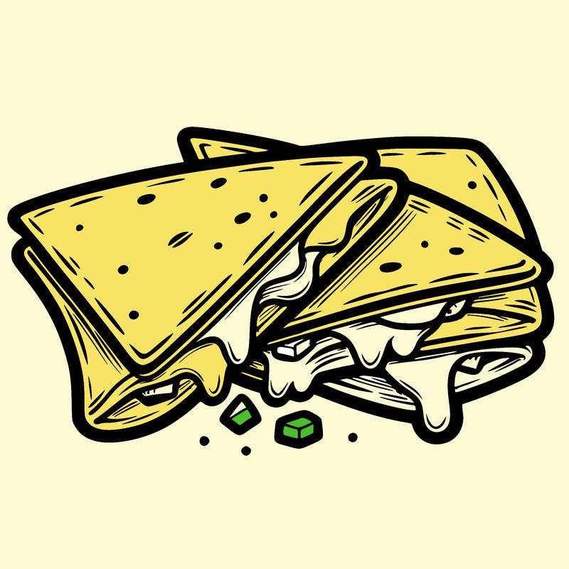 quesadillas