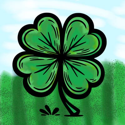 a big clover