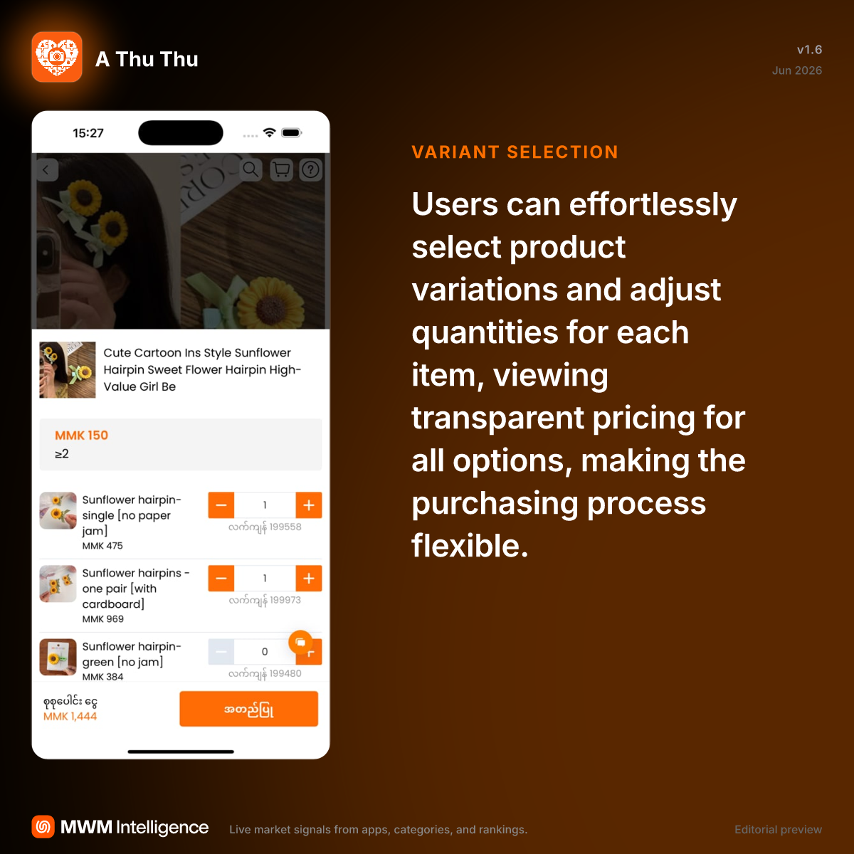 A Thu Thu - Shopping App | MWM