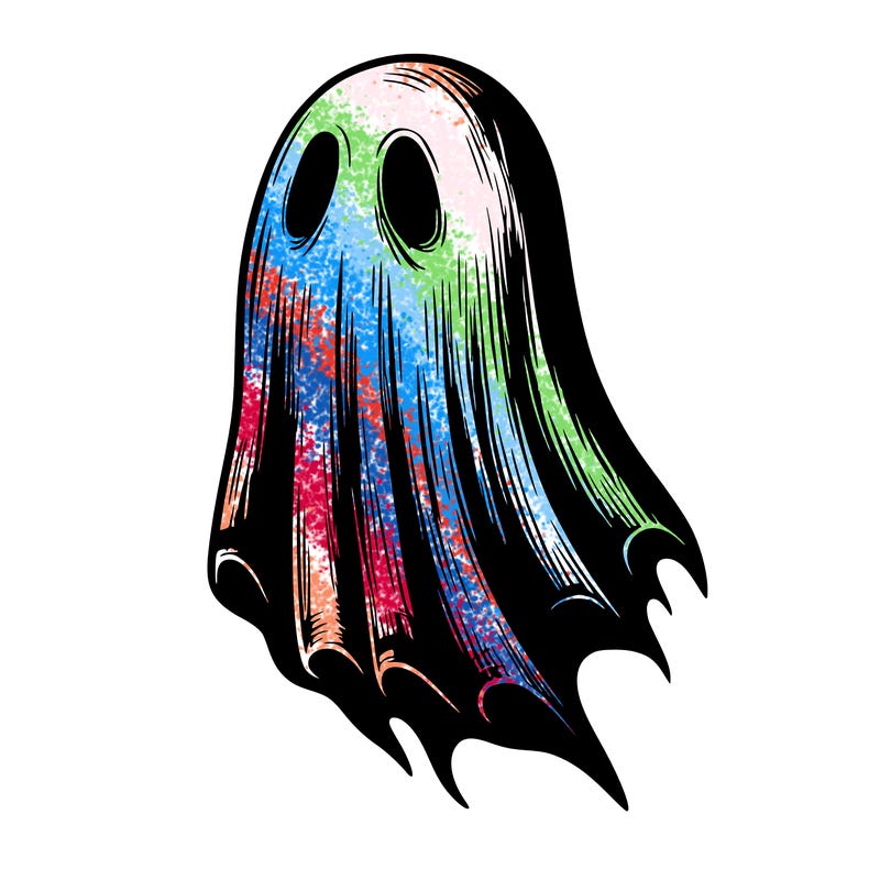 realistic creepy ghost