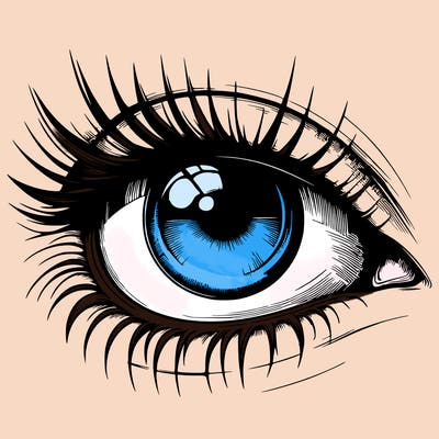 realistic eye