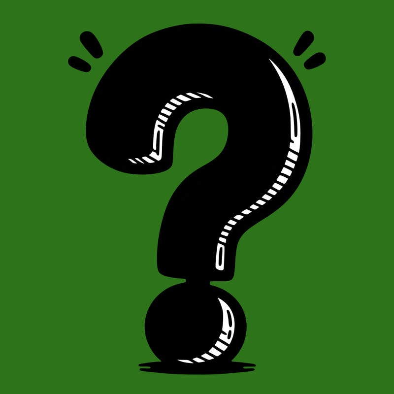 question mark drawing