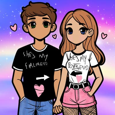 boyfriend and girlfriend