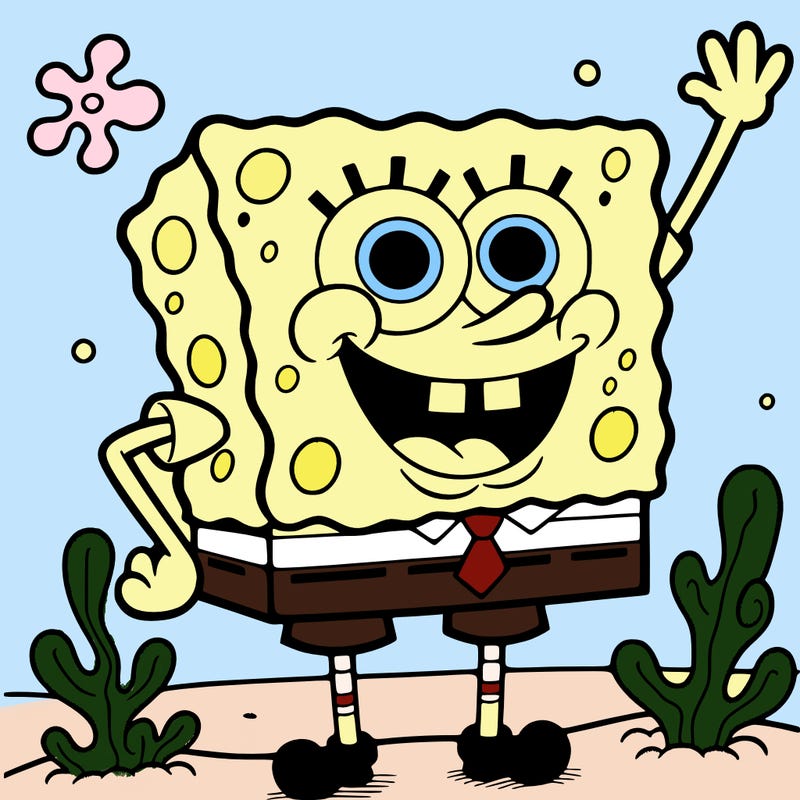 sponge bob animated cartoon