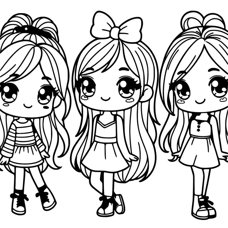 3 girls