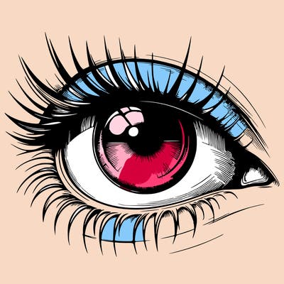 realistic eye