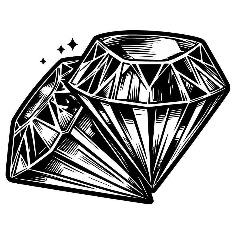 realistic diamonds