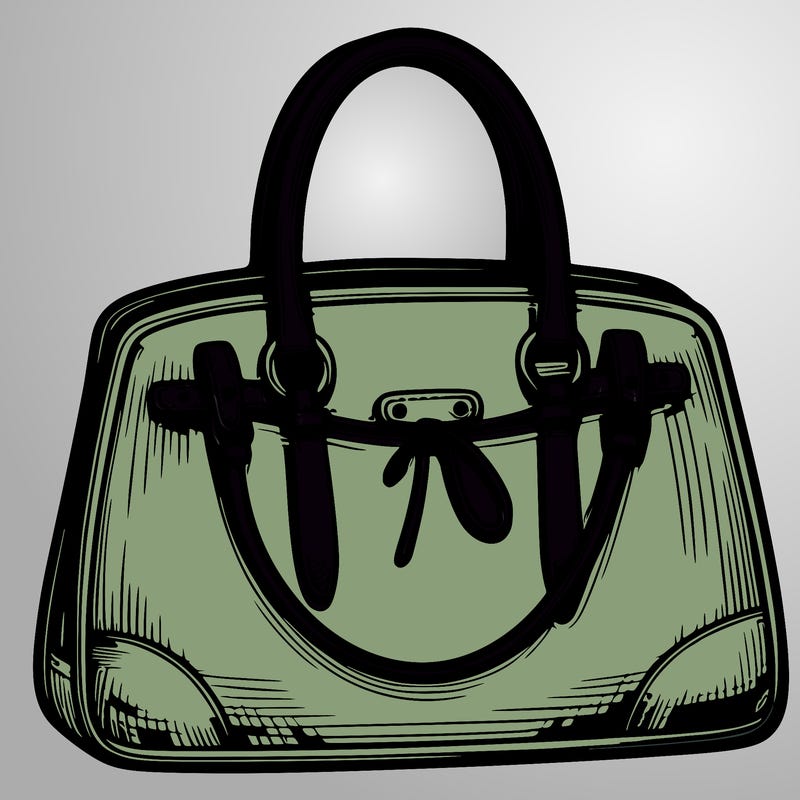 realistic handbag