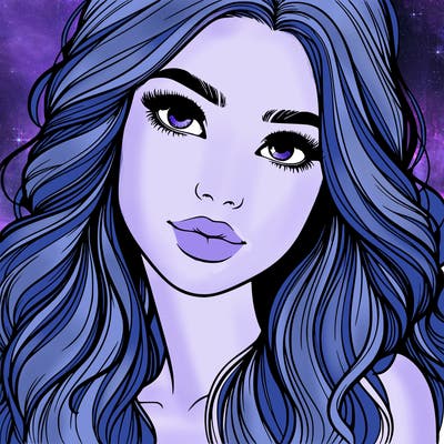 beautiful realistic girl