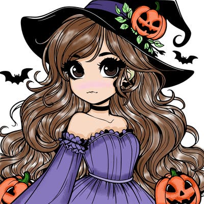realistic girl halloween