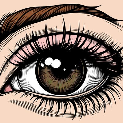 realistic eye