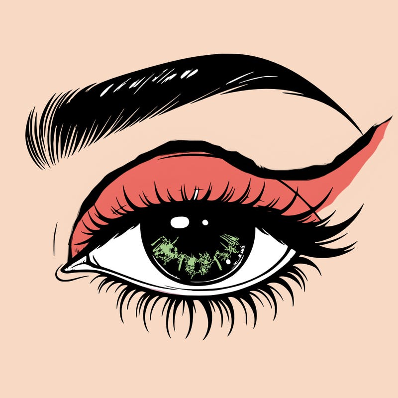 eye closed realistic