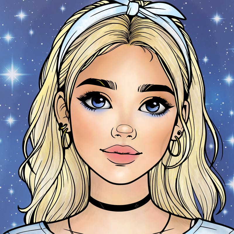 realistic teenage girl