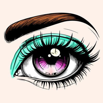 realistic eye