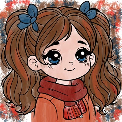 beautiful little girl