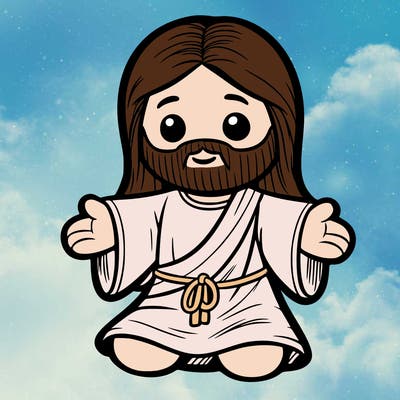 jesus plush