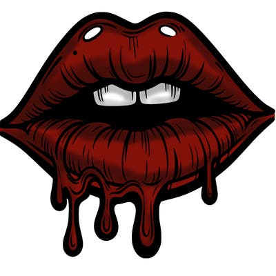 lips that look realistic and drip