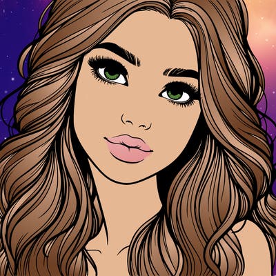 beautiful realistic girl