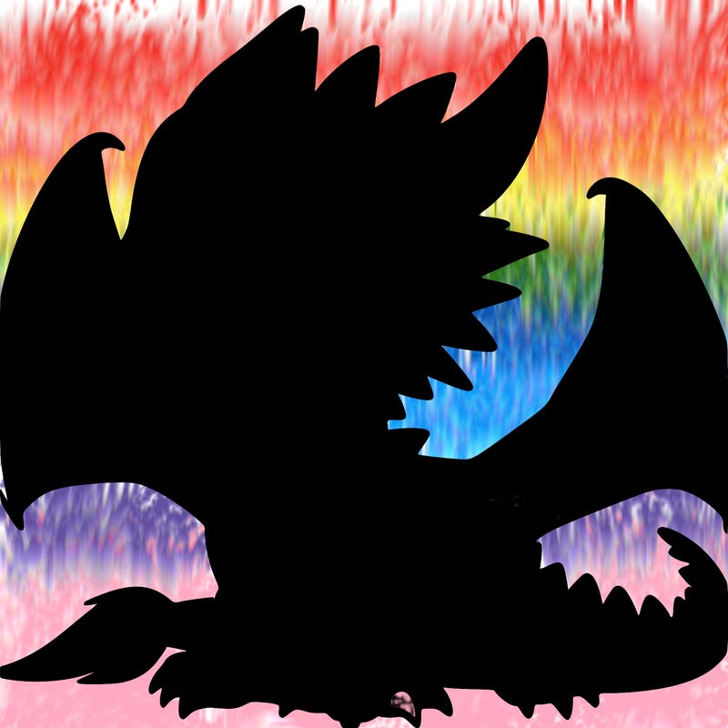 fierce baby night dragon