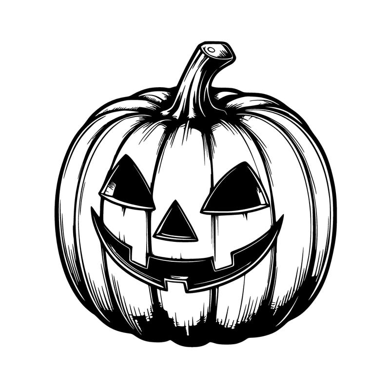 realistic jack o lantern