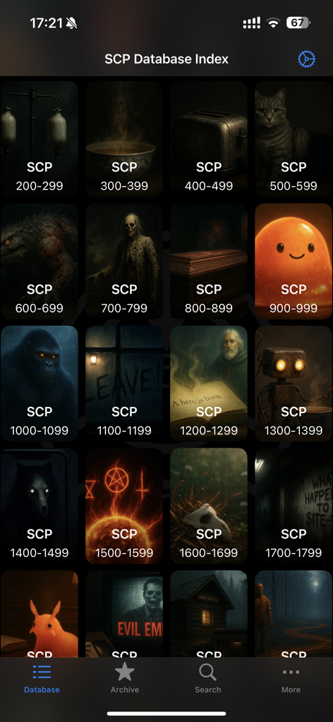 SCP Foundation nn5n offline - Books App | MWM