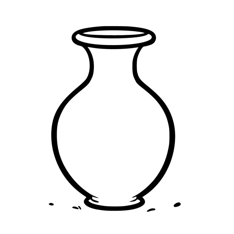 blank vase