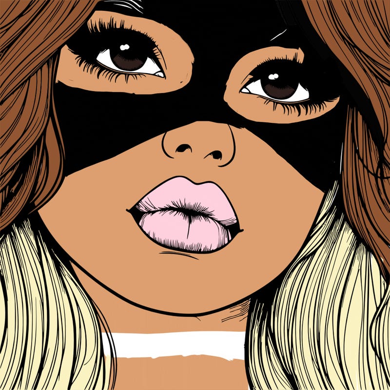 really realistic girl with lips