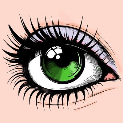 realistic eye