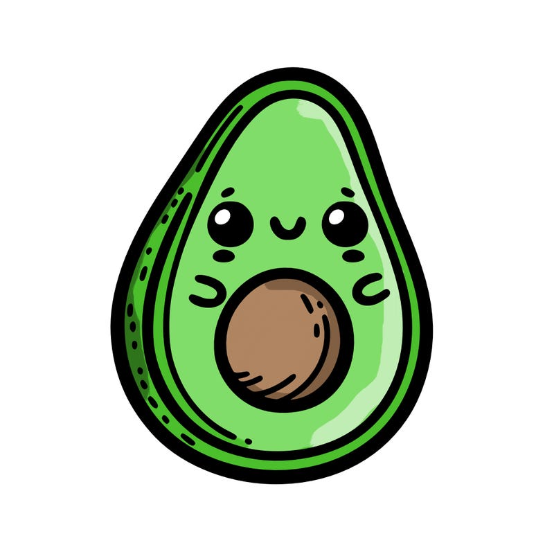 cute avocado