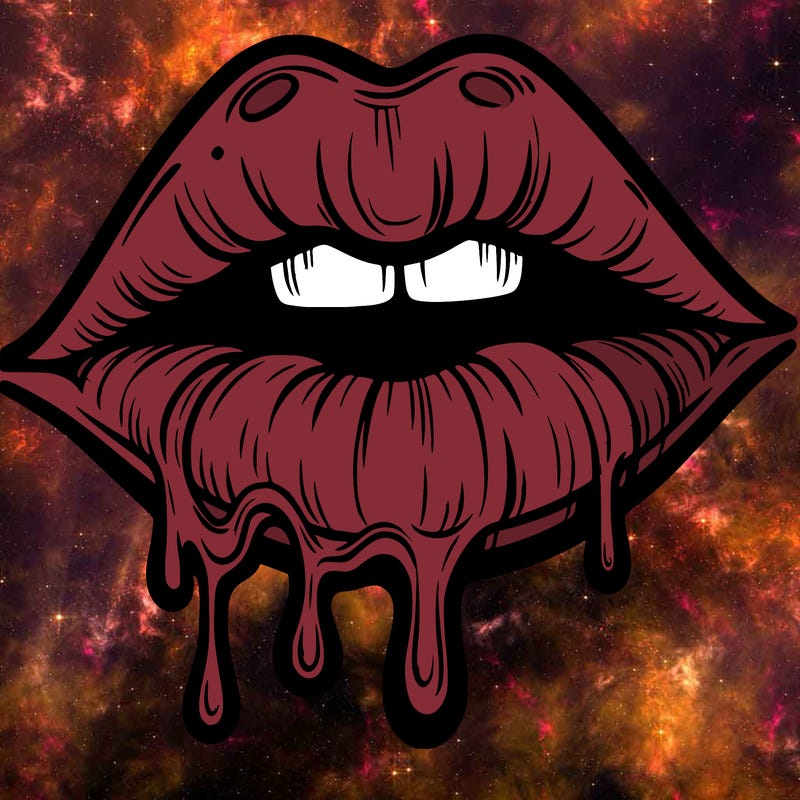 lips that look realistic and drip