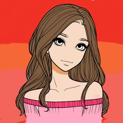 beautiful realistic girl