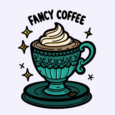 fancy coffee