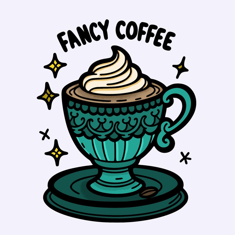 fancy coffee
