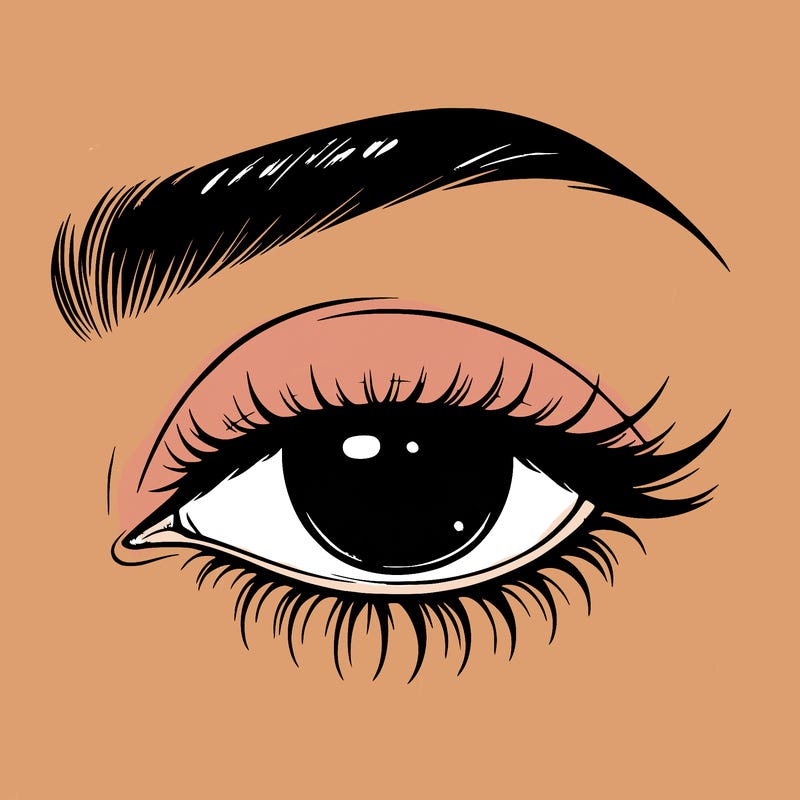 eye closed realistic