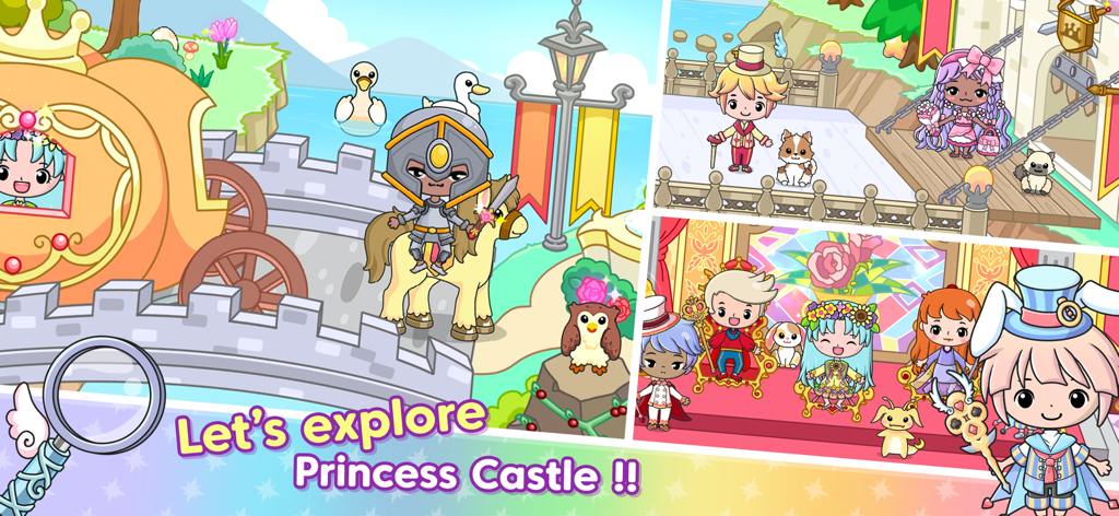 Jibi Land : Princess Castle - Games App | MWM