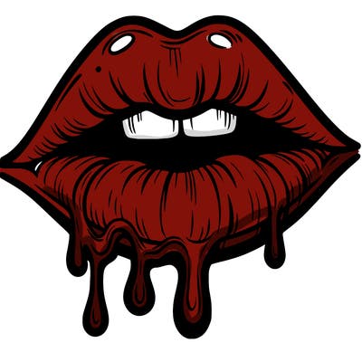 lips that look realistic and drip