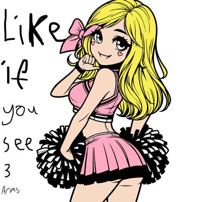 realistic cheerleader