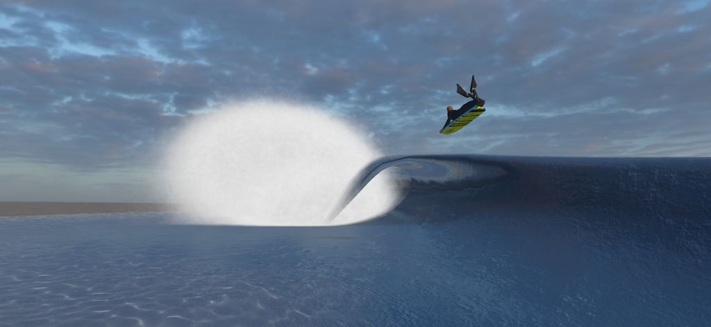 YouRiding - Surf and Bodyboard - A bodyboarder performing a high air maneuver off a large barreling wave