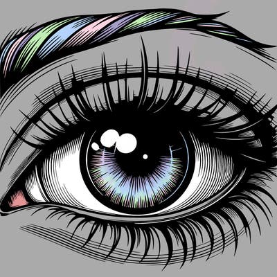 realistic eye