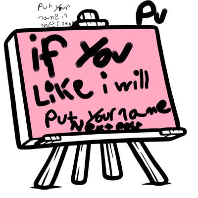 blank canvas