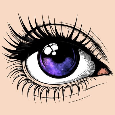realistic eye