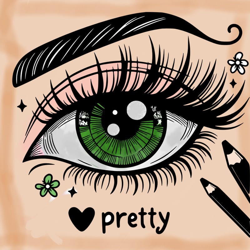 pretty eye