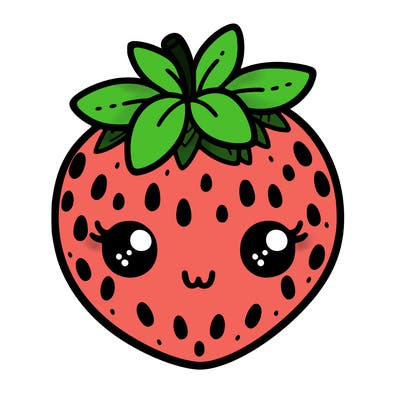 cute strawberry