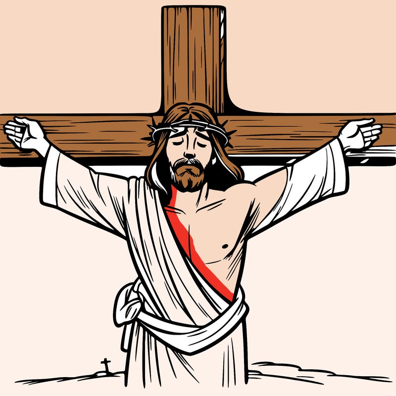 jesus on the cross