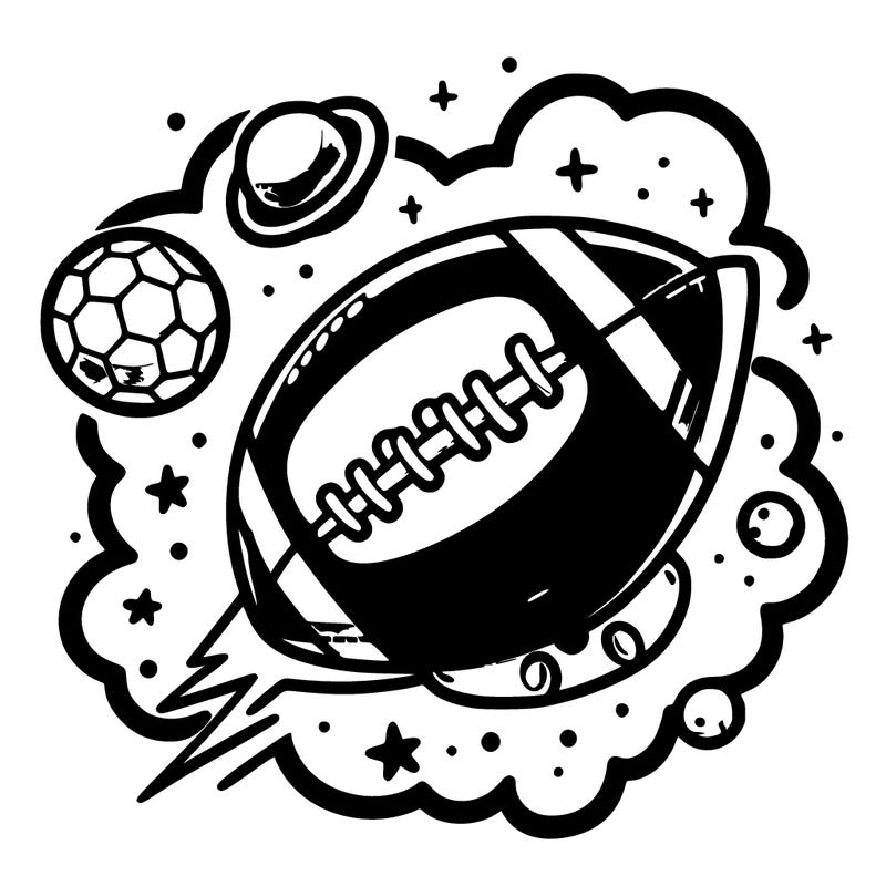 football from outer space
