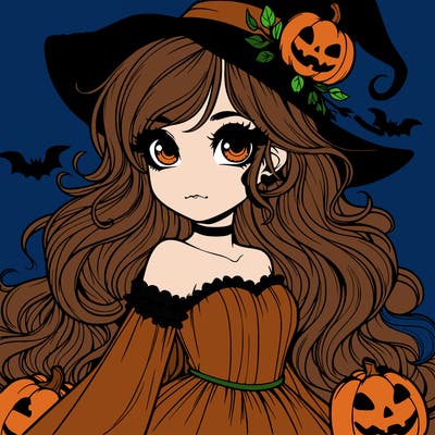 realistic girl halloween